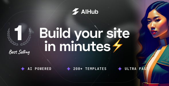 AI Hub WordPress theme