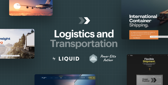 LogisticsHub WordPress theme