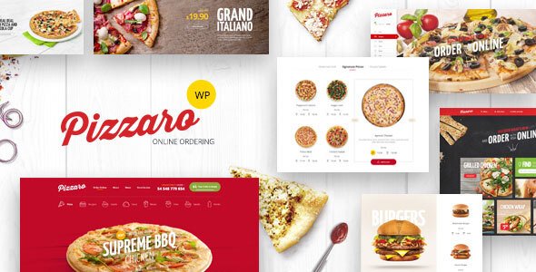 Pizzaro WordPress theme