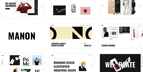 Manon WordPress theme