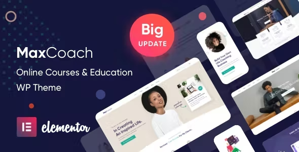 MaxCoach WordPress theme