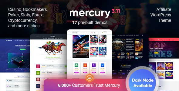 Mercury WordPress theme