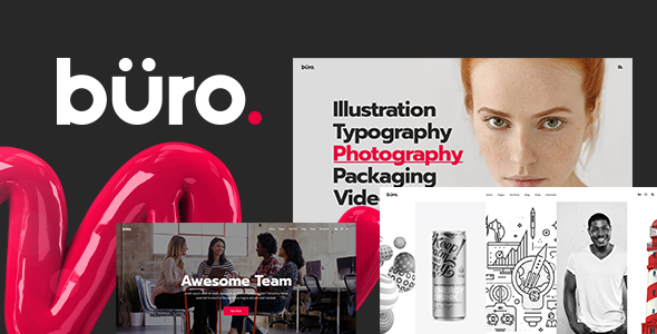 Büro WordPress theme