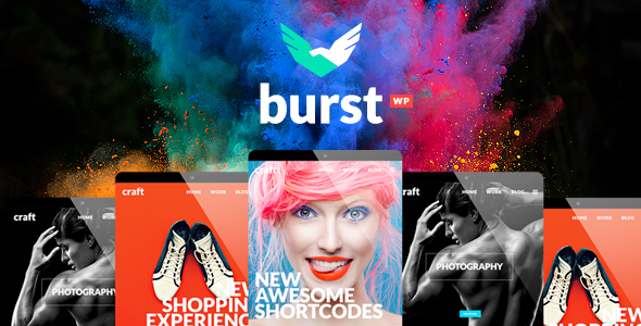 Burst WordPress theme