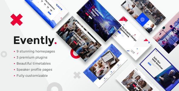 Evently WordPress theme