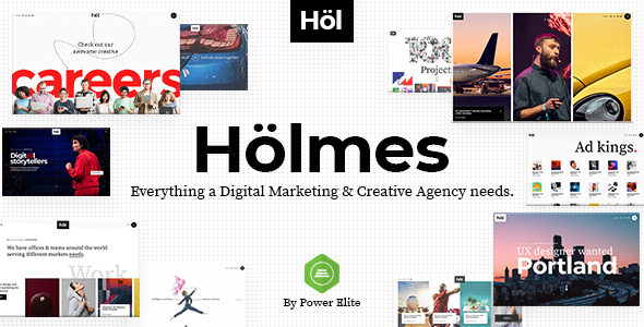 Holmes WordPress theme
