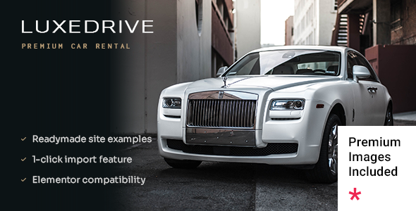 LuxeDrive WordPress theme