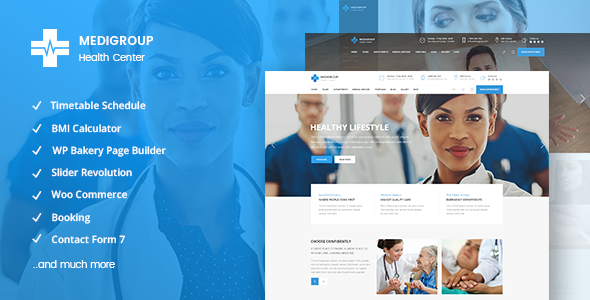 Medigroup WordPress theme