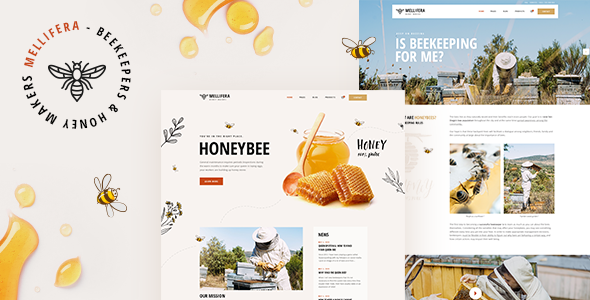 Mellifera WordPress theme