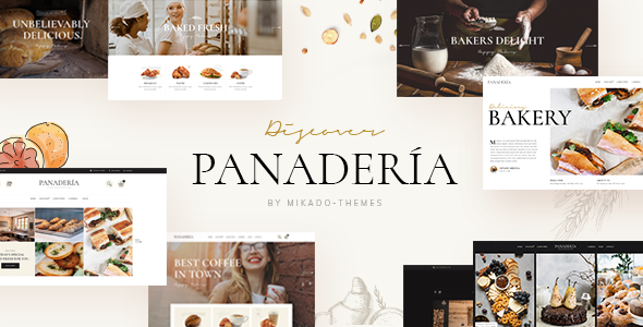 Panadería WordPress theme