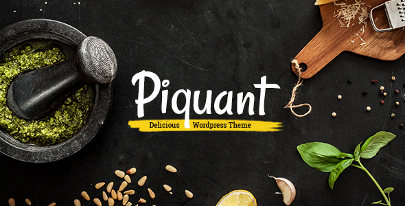 Piquant WordPress theme