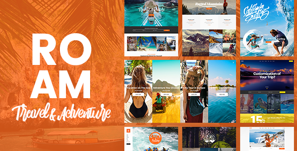 Roam WordPress theme