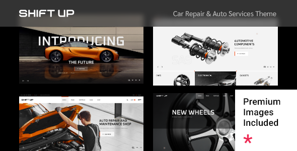 ShiftUp WordPress theme