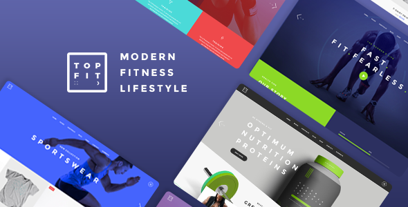 TopFit WordPress theme