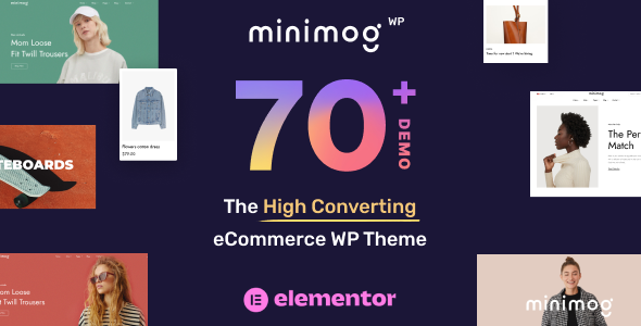 MinimogWP – The High Converting eCommerce WordPress Theme WordPress theme