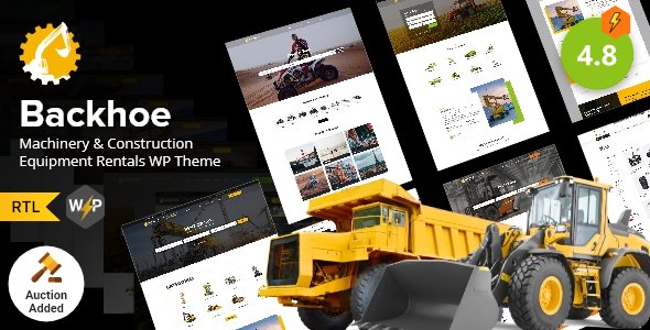 Backhoe WordPress theme