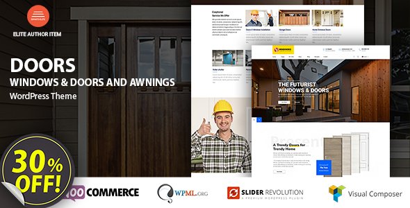 Windows & Doors WordPress theme