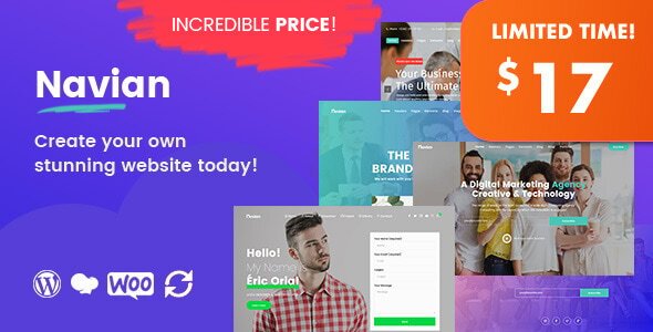 Navian WordPress theme