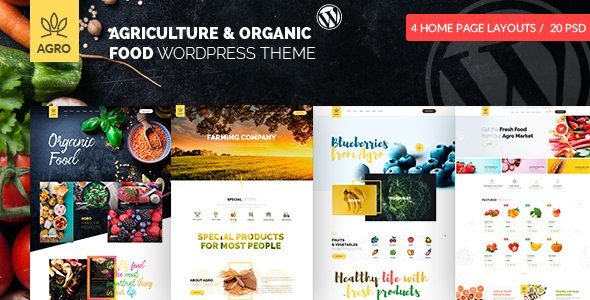 Agro WordPress theme