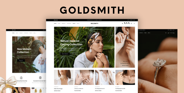 GoldSmith WordPress theme