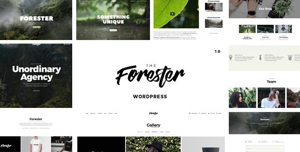 The Forester WordPress theme