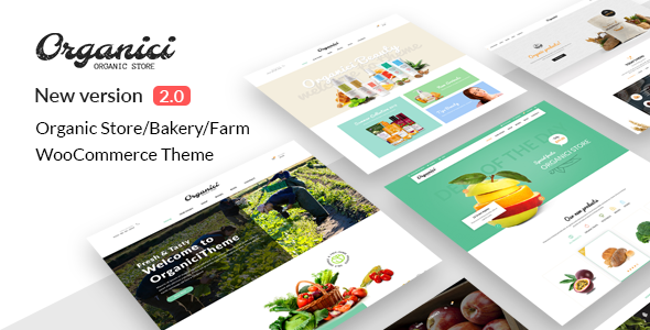 Organici WordPress theme