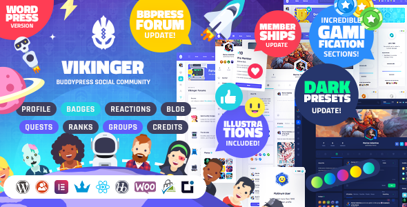 Vikinger WordPress theme
