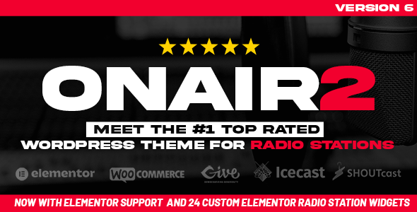 Onair2 WordPress theme