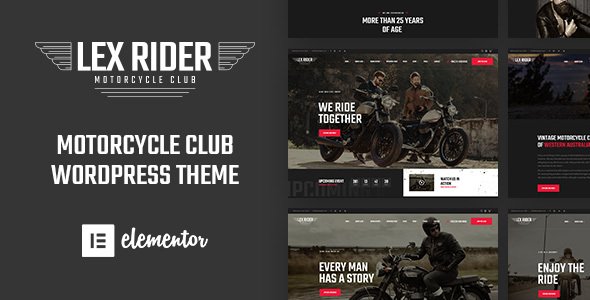 LexRider WordPress theme
