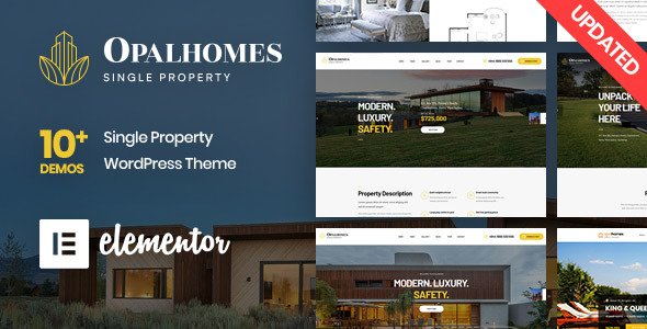Opalhomes WordPress theme
