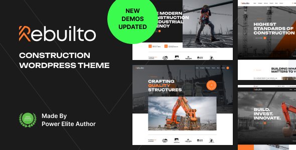 Rebuilto WordPress theme