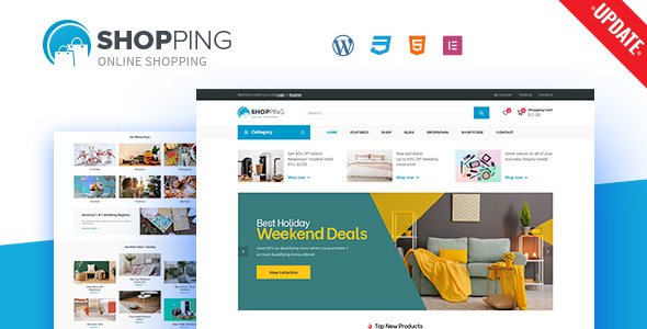 Shopping WordPress theme