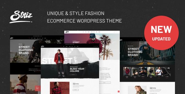 Striz WordPress theme