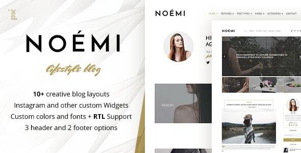 Noemi WordPress theme