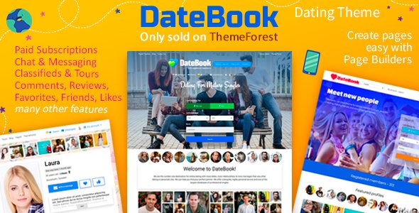 DateBook WordPress theme