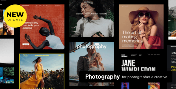 Photography WordPress WordPress theme