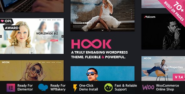 Hook WordPress theme