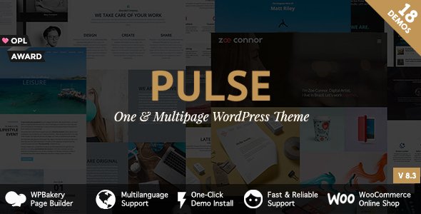 Pulse WordPress theme