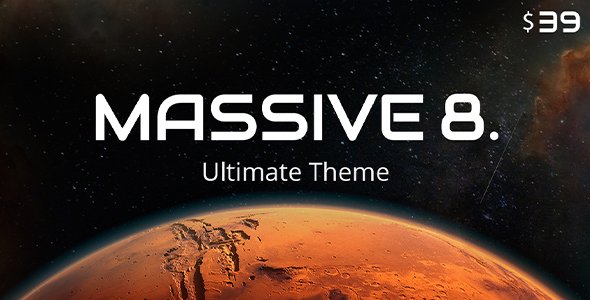 Massive Dynamic WordPress theme
