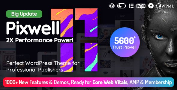 Pixwell WordPress theme