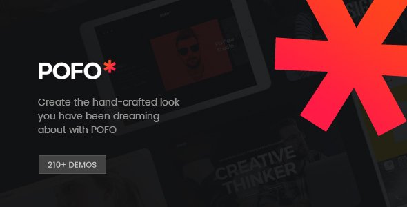 Pofo WordPress theme