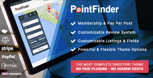 PointFinder WordPress theme
