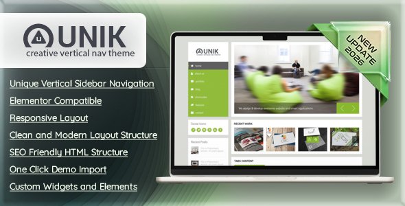 Unik WordPress theme