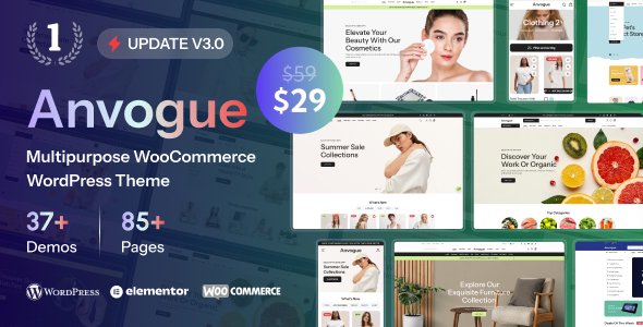 Anvogue WordPress theme