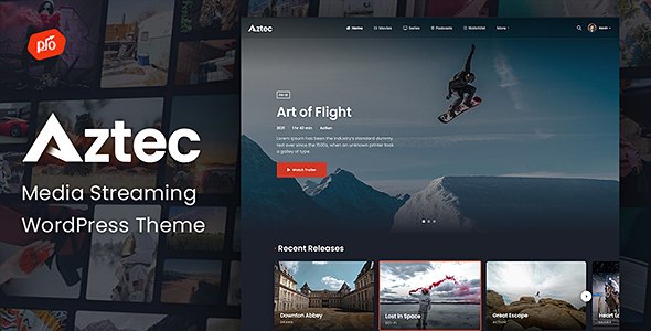 Aztec WordPress theme
