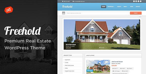 Freehold WordPress theme