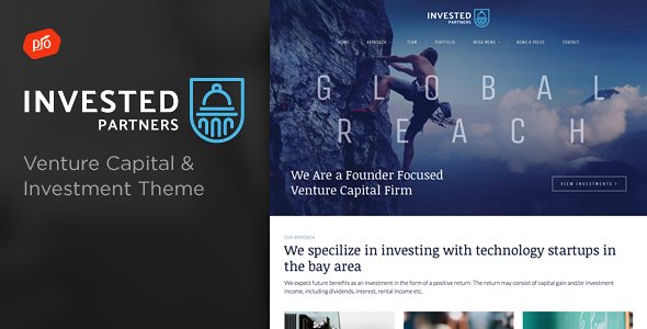 Invested WordPress theme
