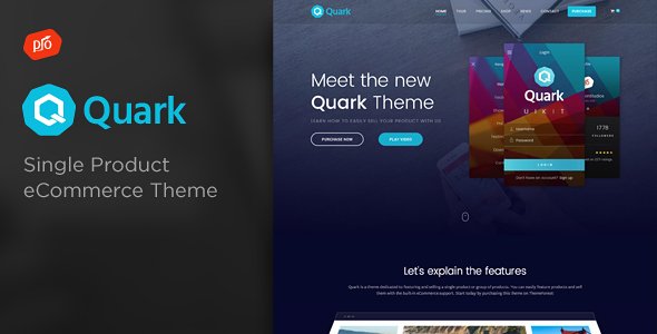 Quark WordPress theme