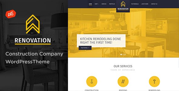 Renovation WordPress theme