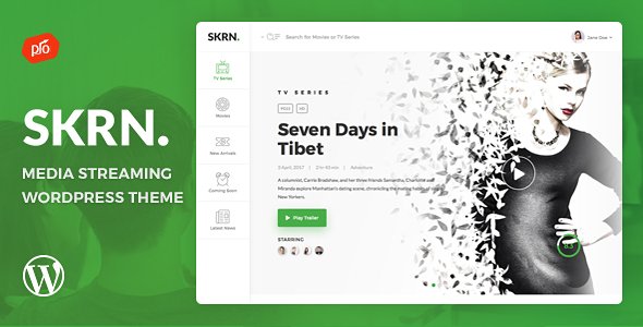 SKRN WordPress theme